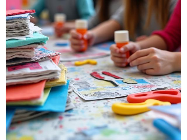 Recycled Paper Art Workshop