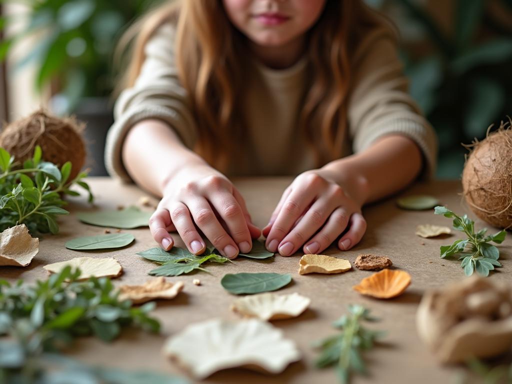 Sustainable Eco-Crafting with Local Materials